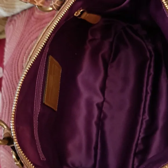 COACH Ashley Cognac Croc - Picture 9 of 9